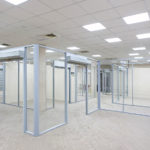 Торговая алюминиевая перегородка GFTD632